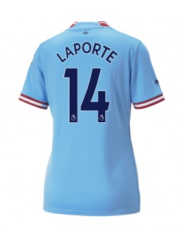 Manchester City Aymeric Laporte #14 Heimtrikot für Frauen 2022-23 Kurzarm